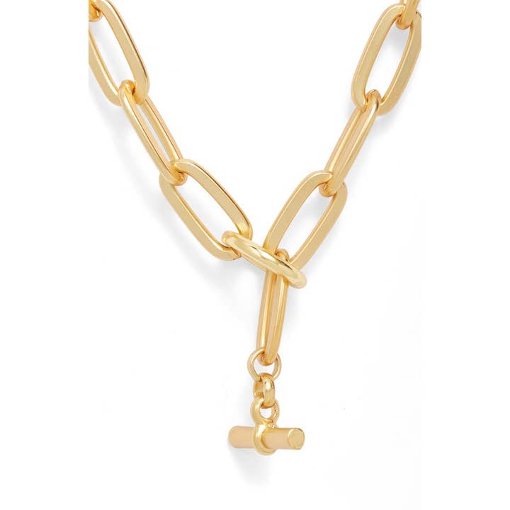 KARINE SULTAN - Wholesale Link & Chain Necklace - Bold Thick Link Long Chain Necklace