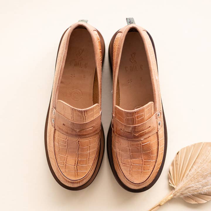 SOLS - Vendita all'ingrosso Mocassini - Donna - Maddie in Tan0