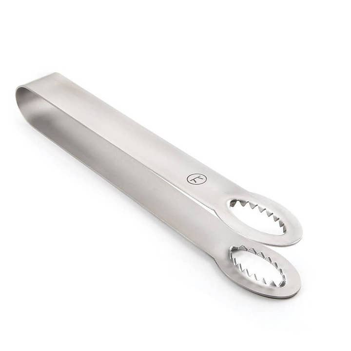 Outset Stainless Steel Ice Tongs, 8" for wholesale by Fox Run Brands