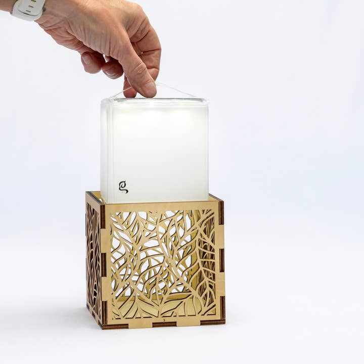 Wooden Box Accessories for LOOLA® Lanterns for wholesale by LOOLA Lights