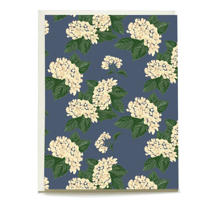Ortensia - Biglietto d'auguri vuoto per la vendita all'ingrosso da parte di Pen + Pillar