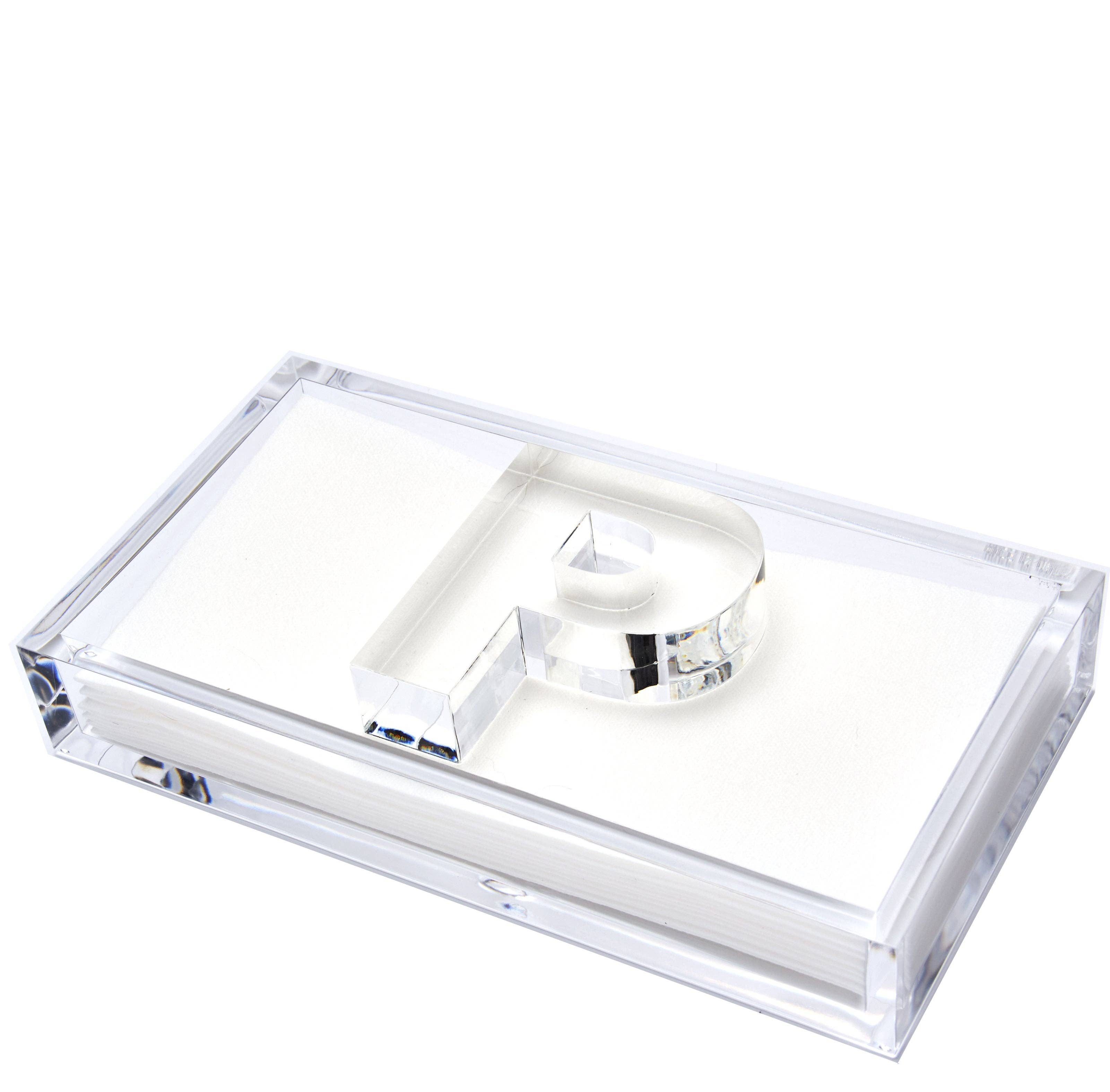 Tara Wilson Designs - Wholesale Napkin Holder - INITIAL GUEST TOWEL HOLDER15