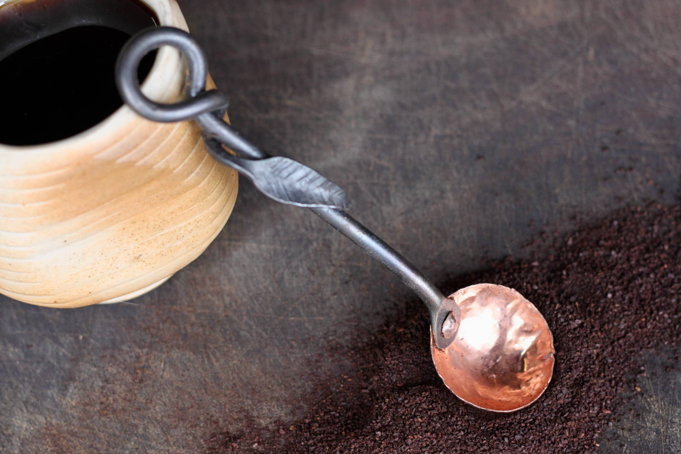 Wicks Forge - Wholesale Measuring Spoon - Coffee Scoop - Leaf3