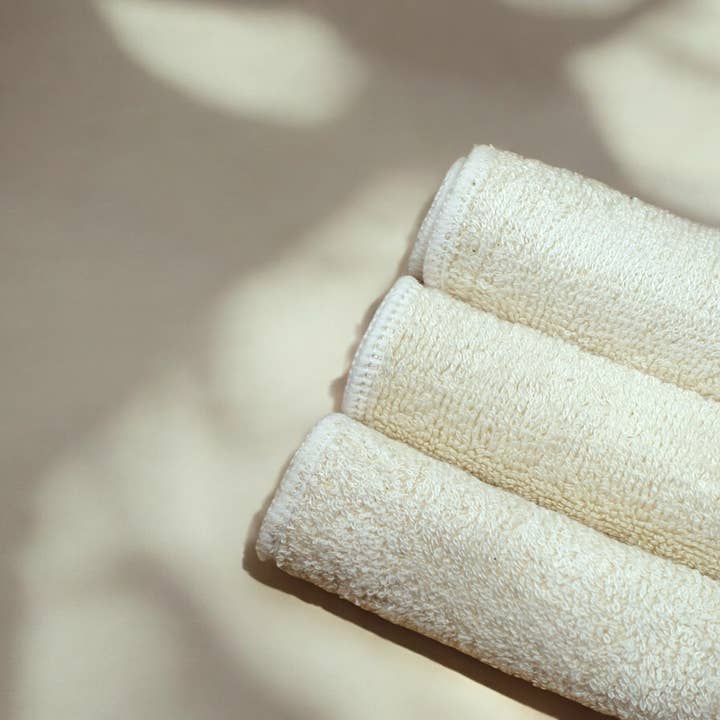 Muslinz - MerryGoRoundUK Ltd - Wholesale Face & Body Wipes - Baby - MuslinZ 12pk Bamboo Cotton Terry Wipes