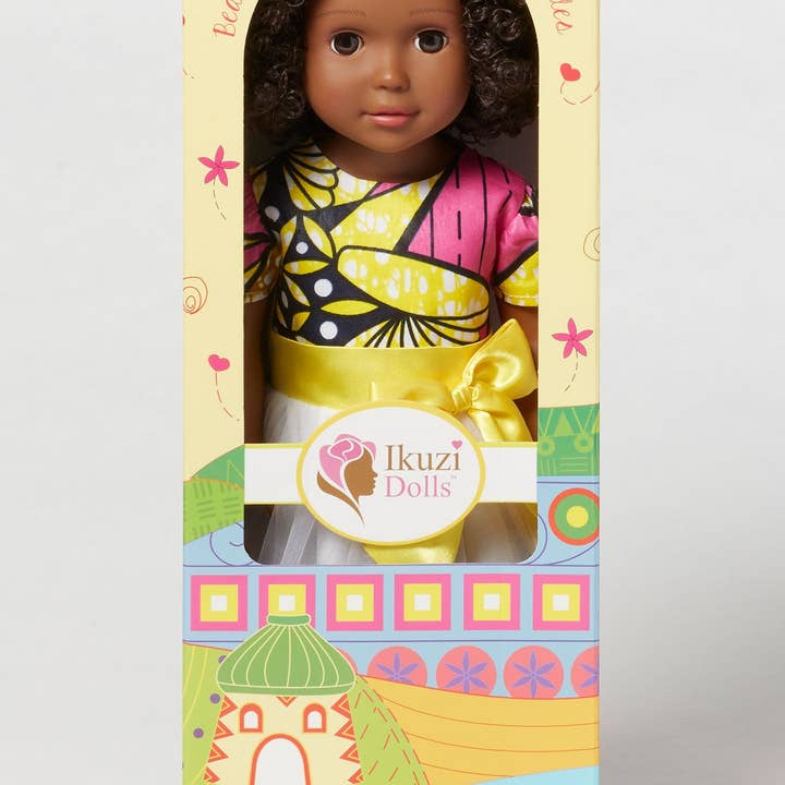 Ikuzi Dolls - Wholesale Doll - Kids - A Medium Brown Skin Tone Doll3