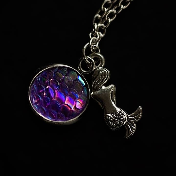 Sun Tail Mermaid - Wholesale Pendant/Charm Necklace - Mermaid Necklace Jewelry