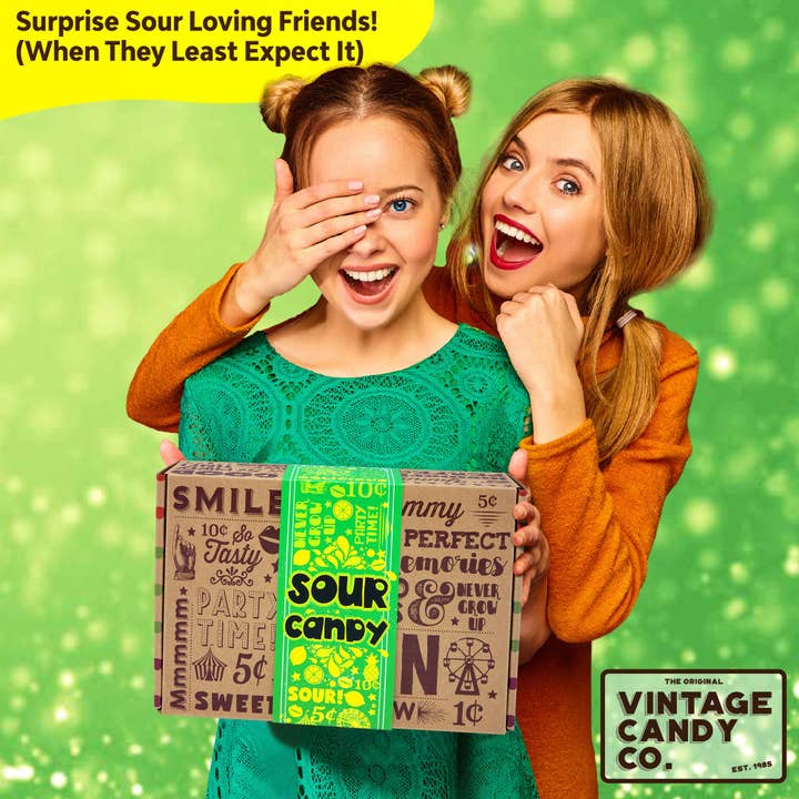 Vintage Candy, LLC - Wholesale Gummy - Sour Candy Assortment Gift