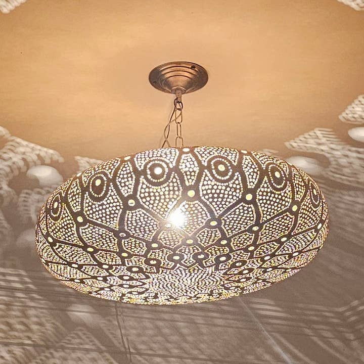 Marokkanische Pendelleuchte, moderne Deckenleuchte aus Messing, Marokkanische Pendelleuchte für den Großhandel von libitiishop