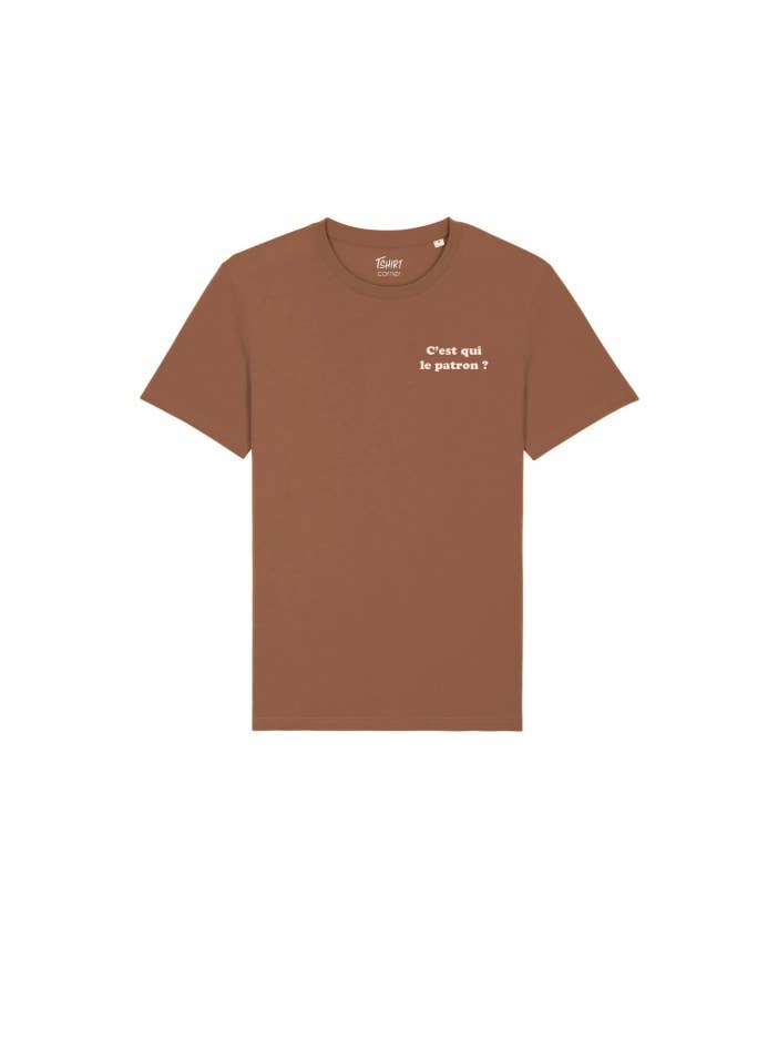 Tshirt Corner - Wholesale Screen printed t-shirt – Men′s - Men's T-shirt - Who's the boss?1