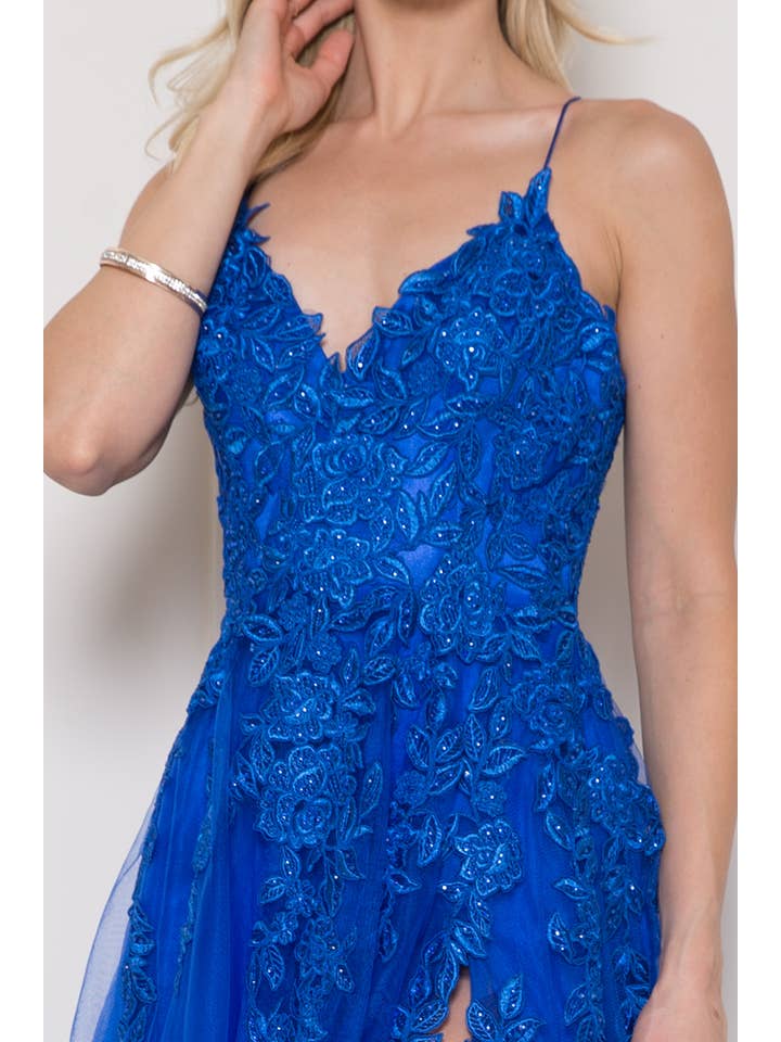 Babyfox Apparel - Wholesale Gown - Women's - A Line Sweep Train Evening Gown