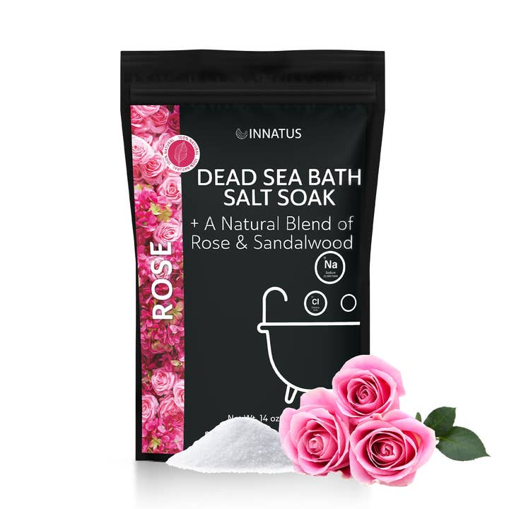 Dead sea rose bath salt soak with 21 minerals for wholesale by innatus