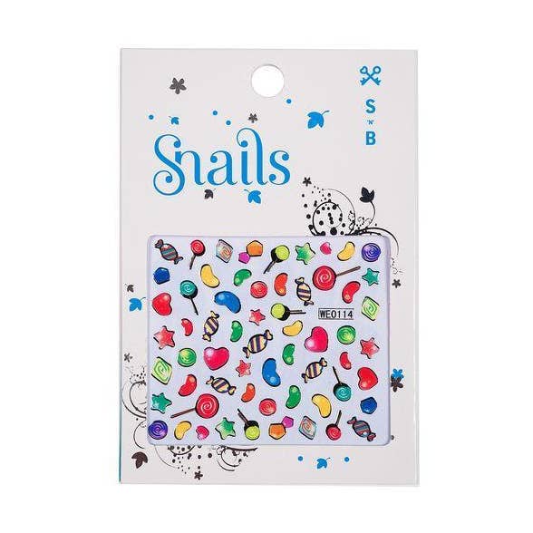 Candy Blast Nail Sticker for wholesale by Challenge and Fun, Inc.