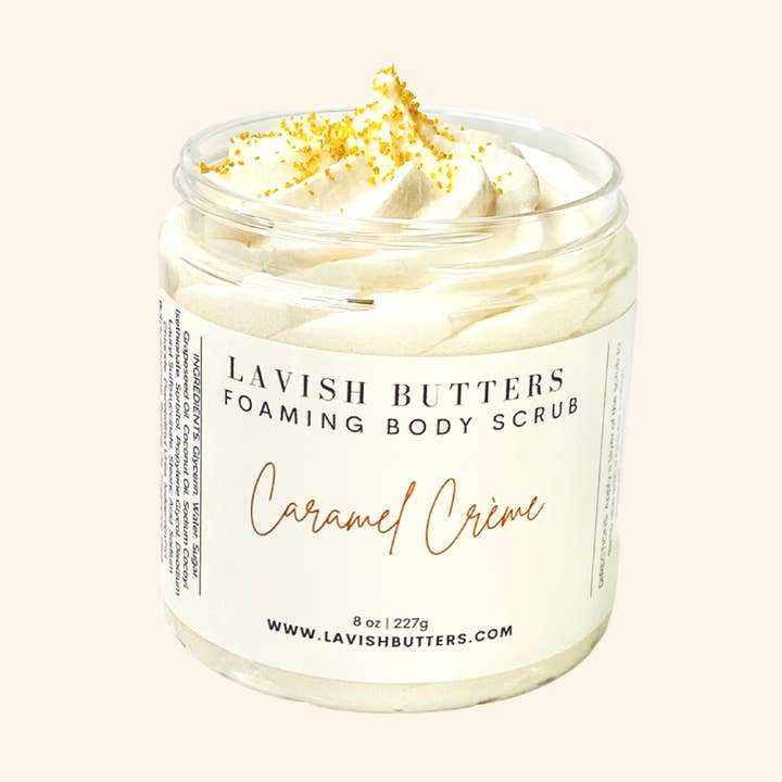 Lavish Butters - Wholesale Body Scrub/Exfoliant - Caramel Creme Body Scrub0