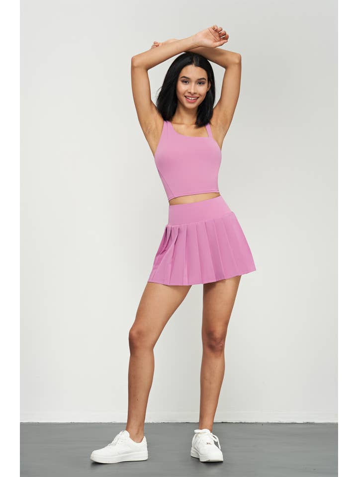 91thelabel – wholesale Athletic skirt – Women′s – Serena Classic Pleated Tennis Skirt17