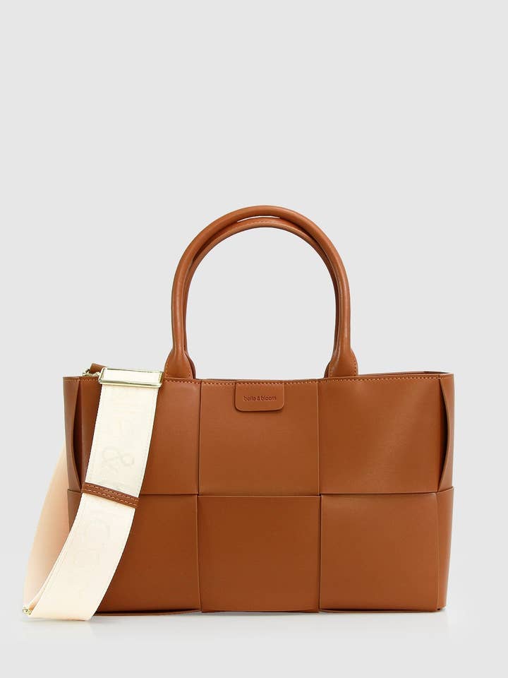 Long Way Home Woven Tote for wholesale by belle & bloom