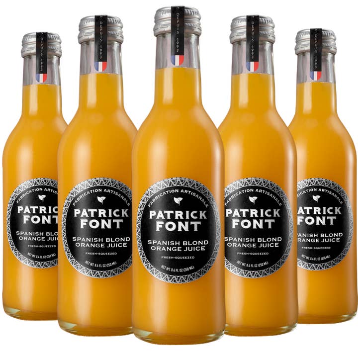 Atelier Patrick Font - Juice & Nectar - Wholesale Fruit Juice - Spanish Blonde Orange Juice