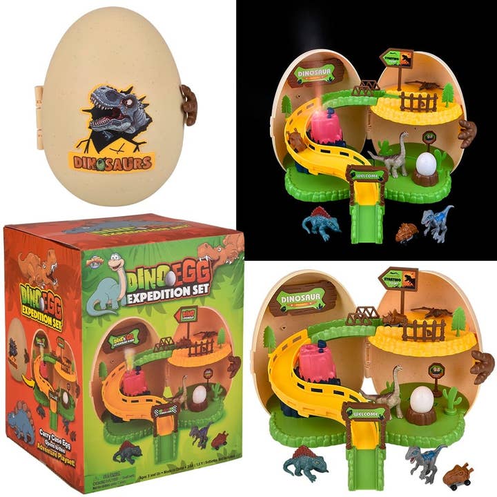 La Luna Bella - Toys – wholesale Classic toy – Kids – Dinosaur Egg Expedition Track Set LLB kids toys