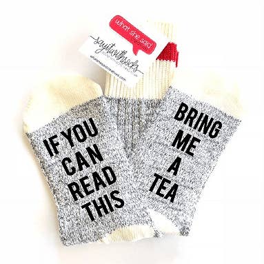 Breng me een theesokken voor wholesale door What She Said Creatives