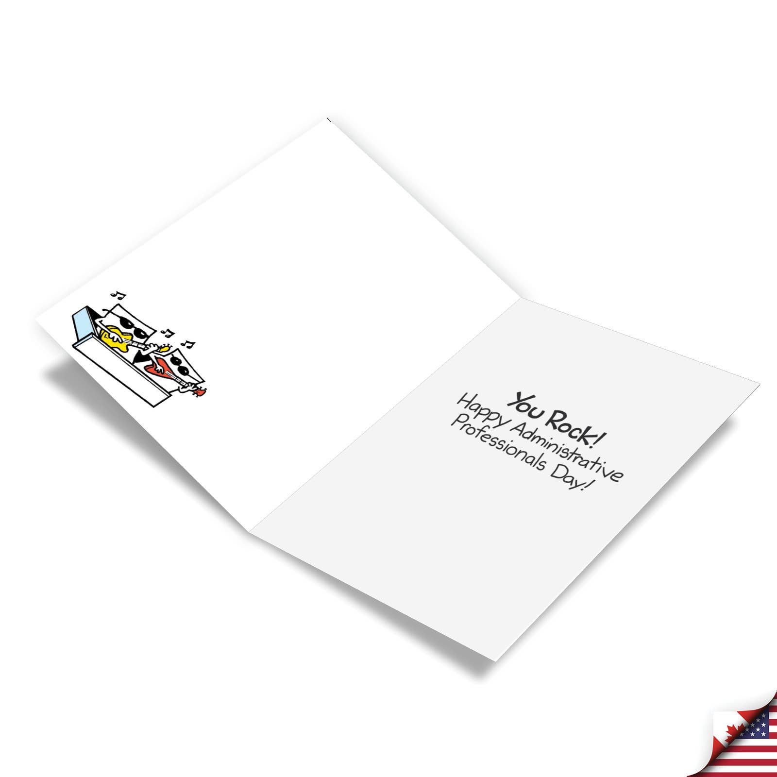 NobleWorks – Cartão de saudação diária por atacado – (1 Cartão) Cartão de Dia dos Profissionais Administrativos - Paper Jam1