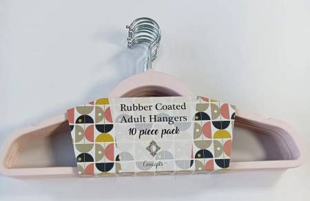 Concepts In Time - Wholesale Clothes Hangers - Concepts 10pc Rubber-Coated Hangers – Stylish & Sturdy3