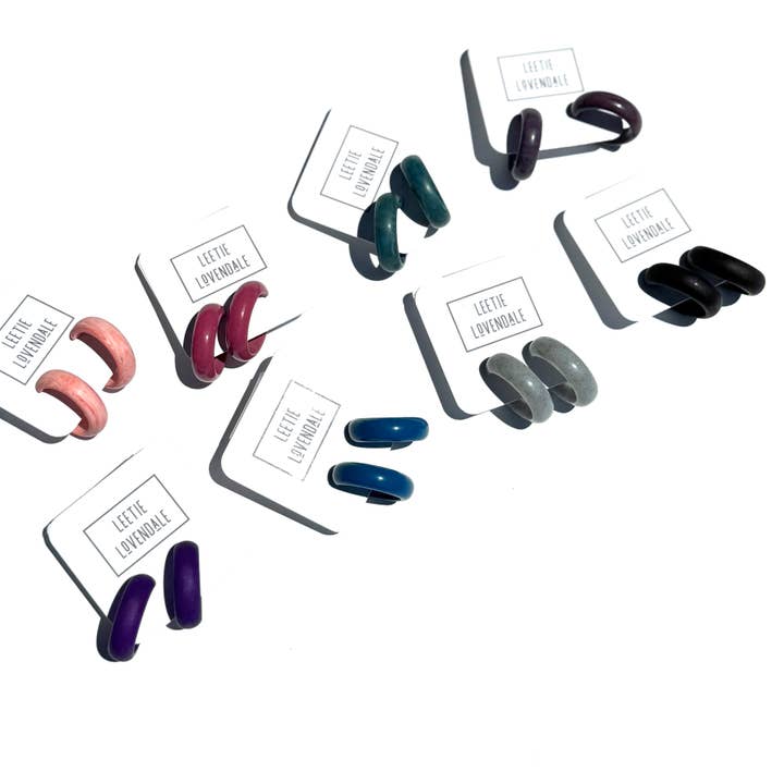 Enkla Hoop-örhängen för wholesale av Leetie Lovendale