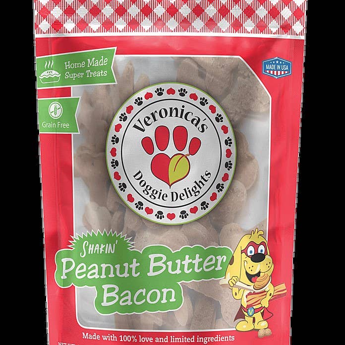 Veronica's Doggie Delights - Wholesale Pet Treats - Dog - Shakin' Peanut Butter Bacon6