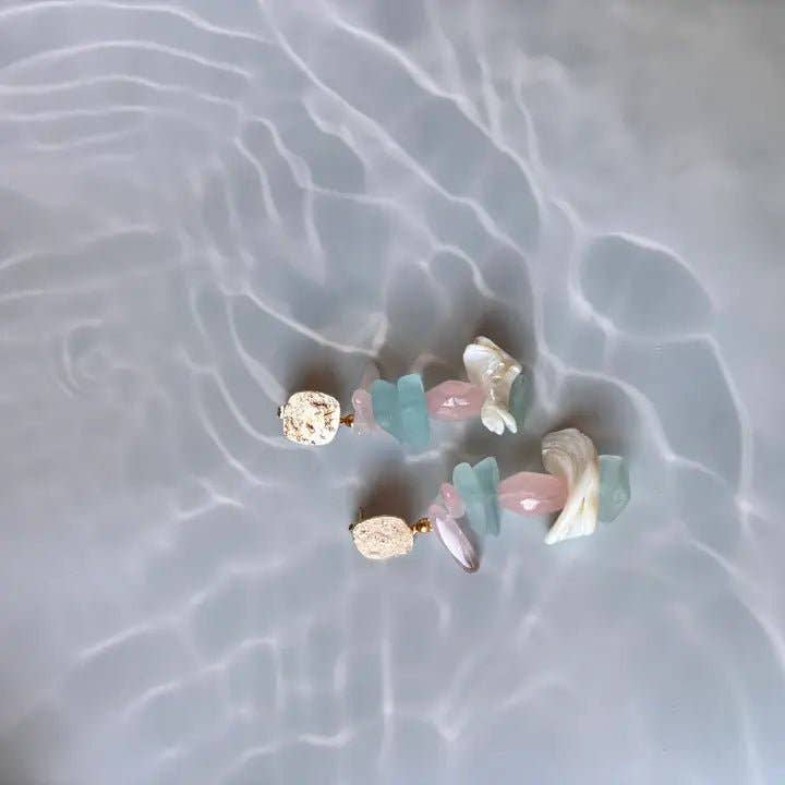 OE! - Wholesale Dangle Earrings - Sea Blossom Statement - orecchini3