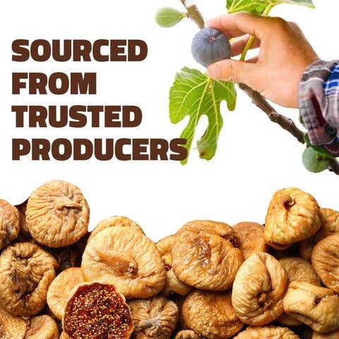 India shopping - Wholesale Dried/Dehydrated Fruit - Farmley Premium Anjeer - 200 gms