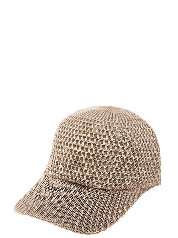 Gorra de béisbol transpirable con ventilación hueca para venta al por mayor de Shop Neighbors