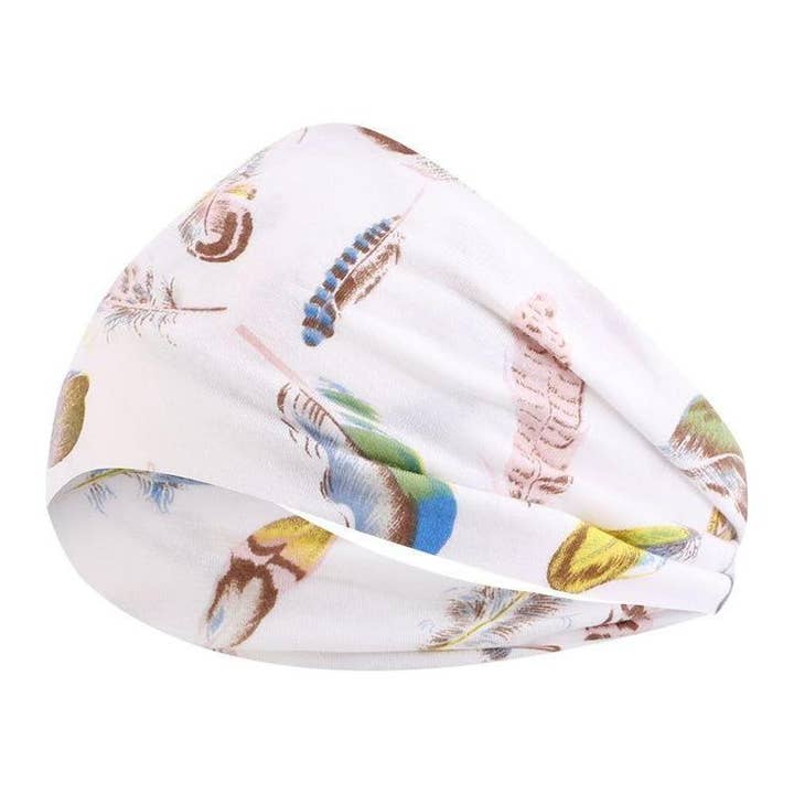 REMOVED BRAND - Wholesale Haarband - Dames - Dreamfix Print Hoofdband Volwassenen Veer