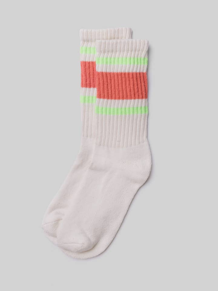 American Trench - Wholesale Socks - Unisex - Spring Retro Stripe