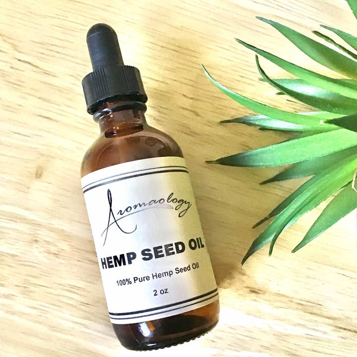 Organic Unrefined Hemp Seed Oil for wholesale by Aromaology