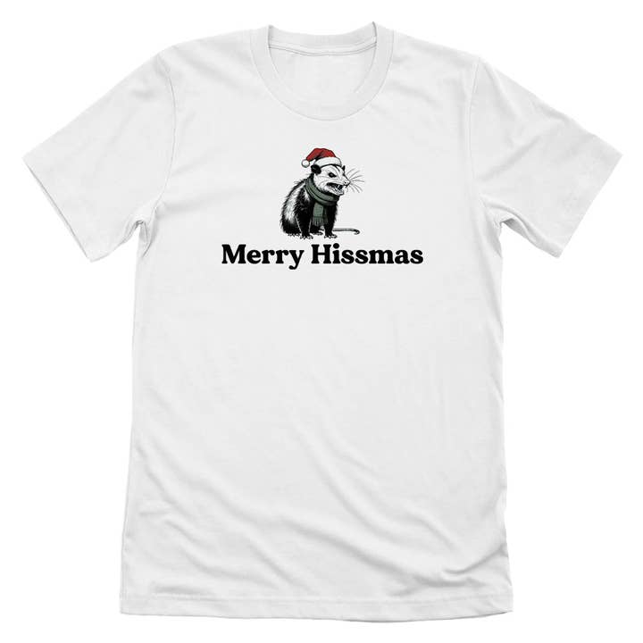 Let's Get This Thread - Wholesale Screen Printed T-Shirt - Unisex - Merry Hissmas1
