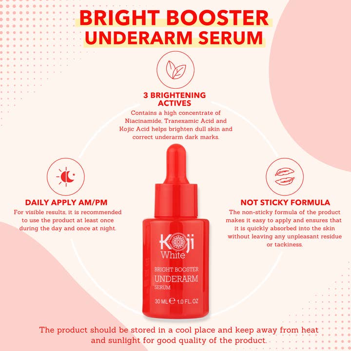 Koji White - Wholesale Facial Serum/Concentrate - Koji White Bright Booster Underarm Serum