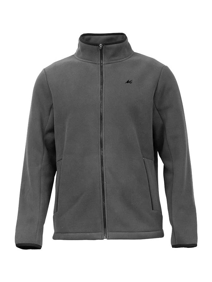 Giacca in pile con zip intera per la vendita all'ingrosso da parte di Mojo Sportswear Company