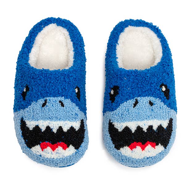 Indoor / Outdoor Slippers - Kids - Shark - Blue and other Purchase Wholesale shark slides. Free Returns & Net 60 Terms on Faire trending on Faire.