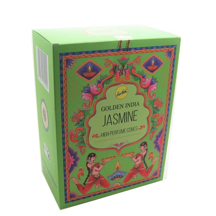 Jasmine High Perfume Backflow Cones by Sree Vani stick scent for wholesale by Ritual Scent