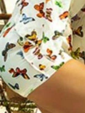 Goldie Butterfly Shorts for wholesale by Ears Of Buddha