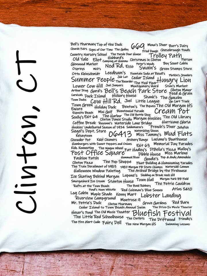 Clinton Pride Pillow Cover for wholesale by TownieSwag