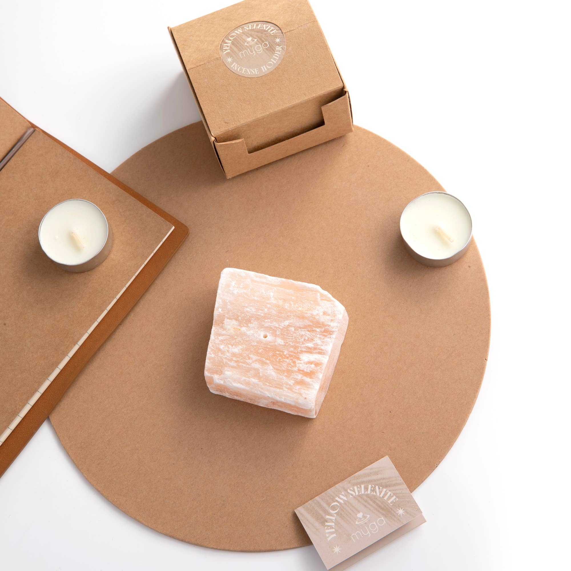 Myga - Vente Porte-encens - Porte-encens Cristal Individuel (Recharges)2