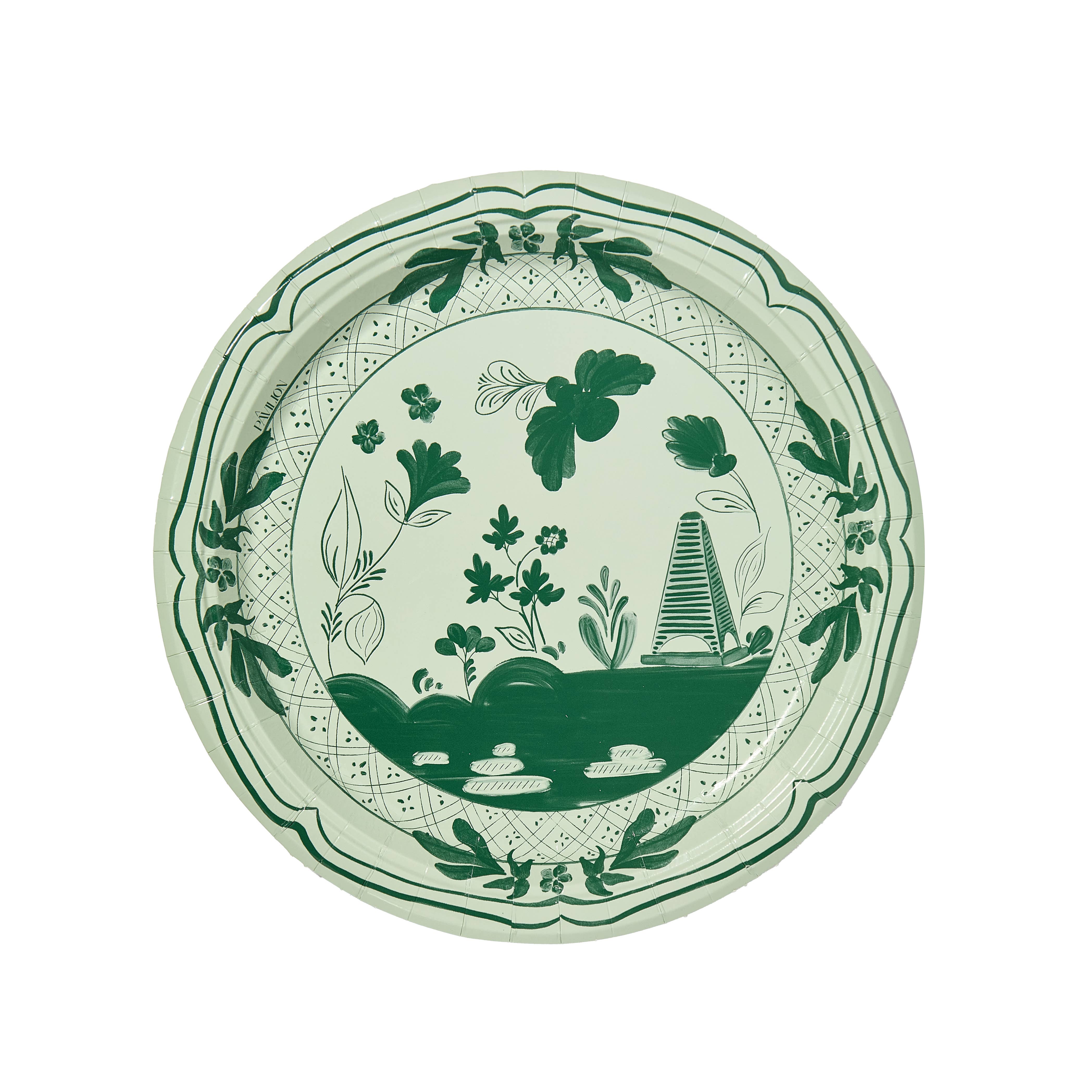 Pavilion Paper - Wholesale Disposable Plate - Beachside Pavilion Dinner Plates - 8 per pack4