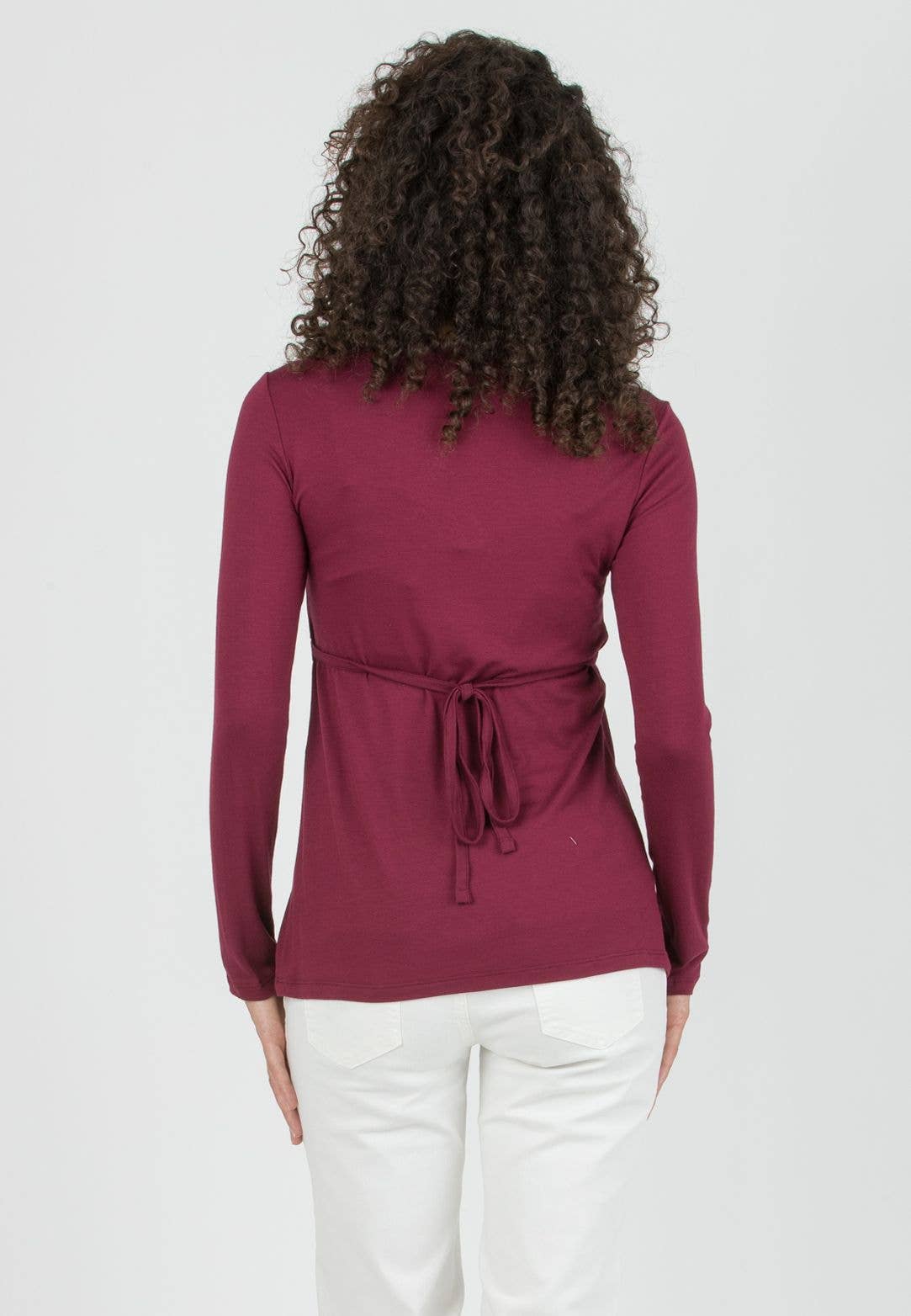 ATTESA Maternity  by Vittorio Martinelli srl - Wholesale Nursing Top - Maternity - MARGHERITA M/L - Maternity & Nursing Jersey T-Shirt5