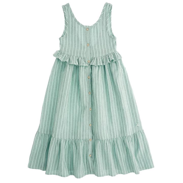 Robe longue rayée pour enfant S32021 pour la vente par Tocoto Vintage