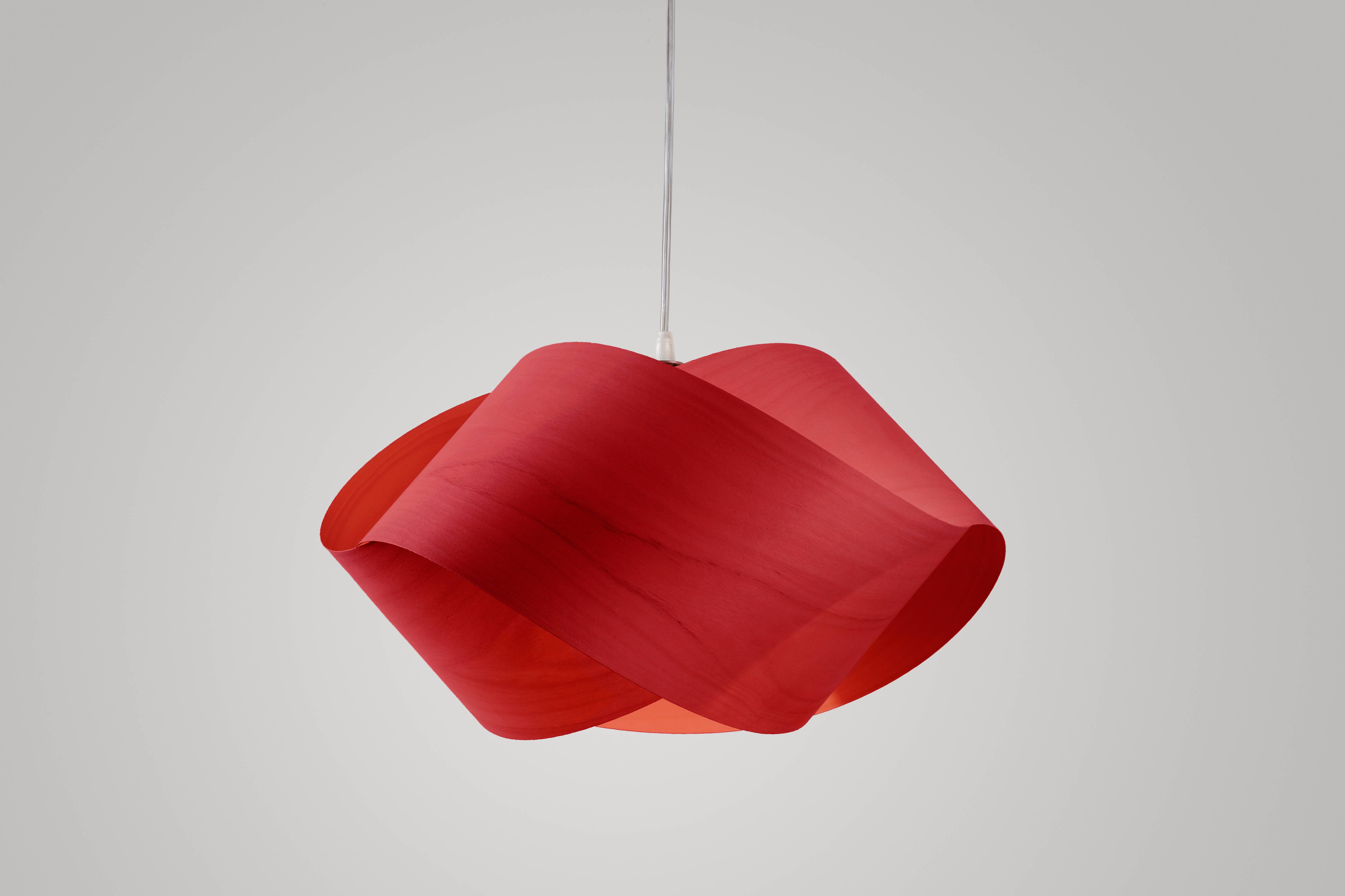 Traum - Wood Lighting – wholesale Chandelier/hanging light – Summer Decor UFO Pendant crafted with Natural Wood Veneer7