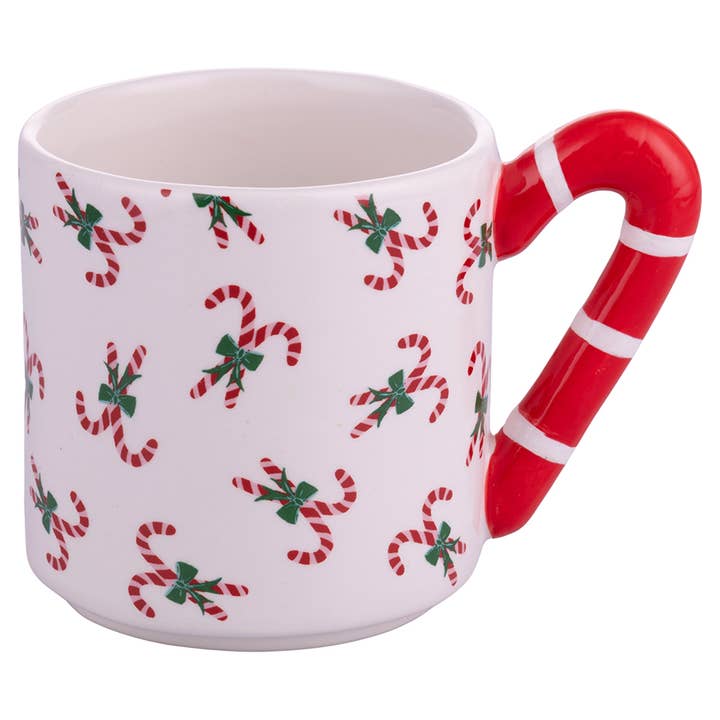 XMAS FIOCCHI TAZZA/CANDYCANE 375ML per la vendita all'ingrosso da parte di VdE Tivoli 1996