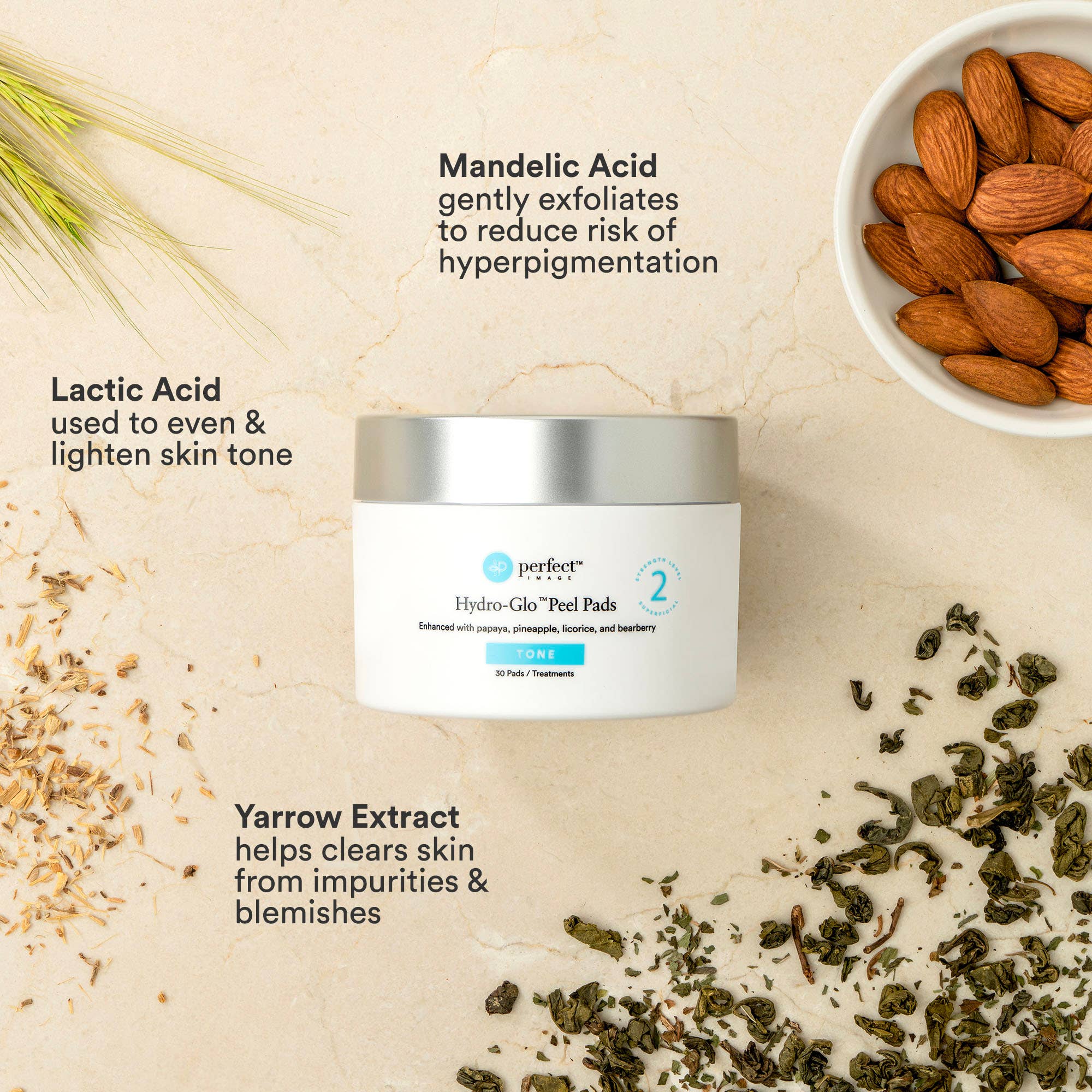 Perfect Image - Wholesale Gezichtspeeling - Hydro-Glo Peel Pads - Niveau 26