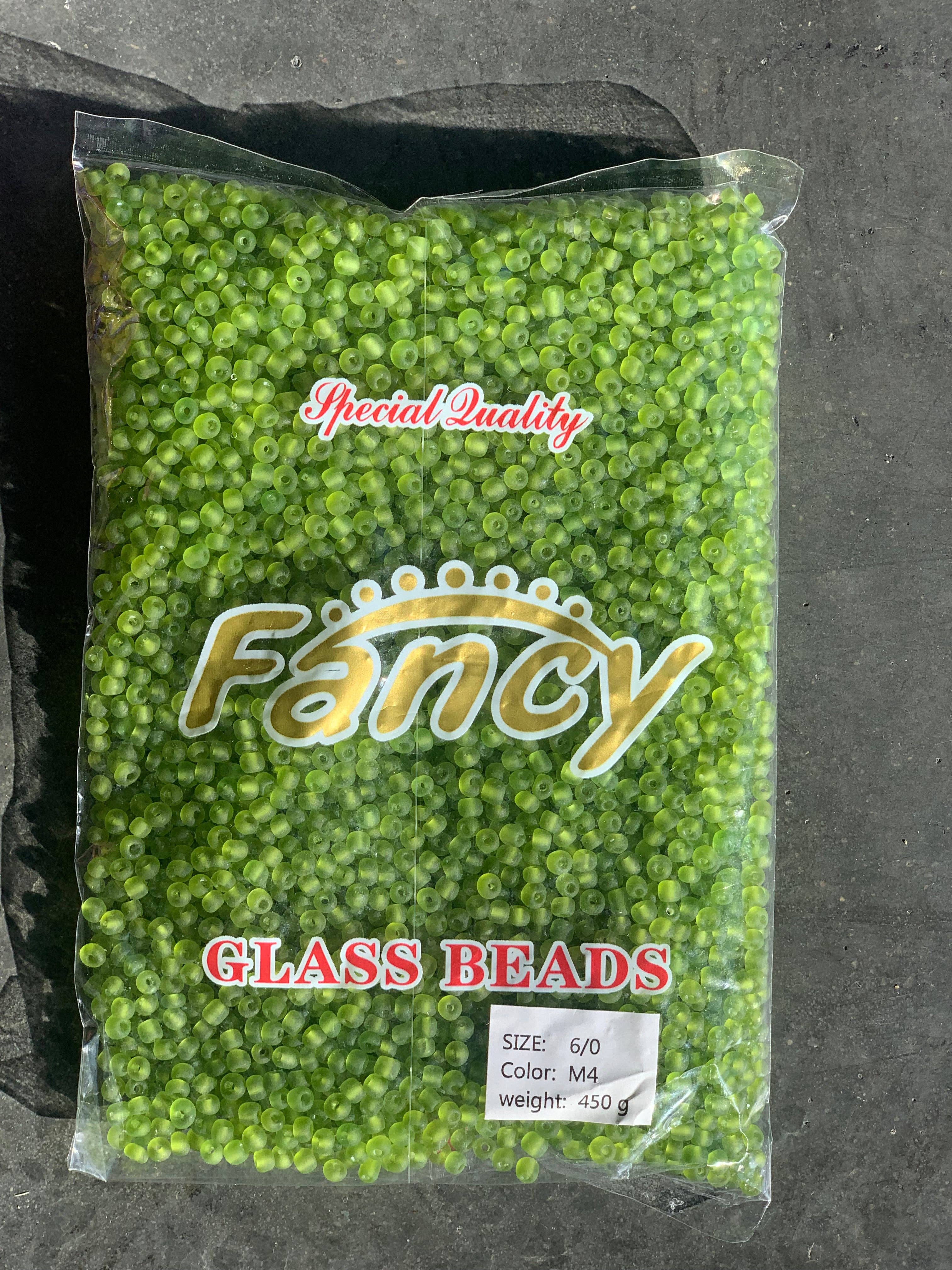 MaddieMayShop – Großhandel Perlen – 6/0 Glas-Racilperlen ~ 450 Gramm, ROCÉPERLEN LOSE17