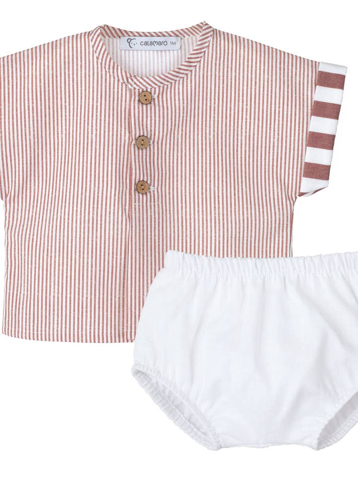 Conjunto de Verão Pololo Excellentt Bósforo - Ref: 11166 por atacado de Creaciones Calamaro, S.L