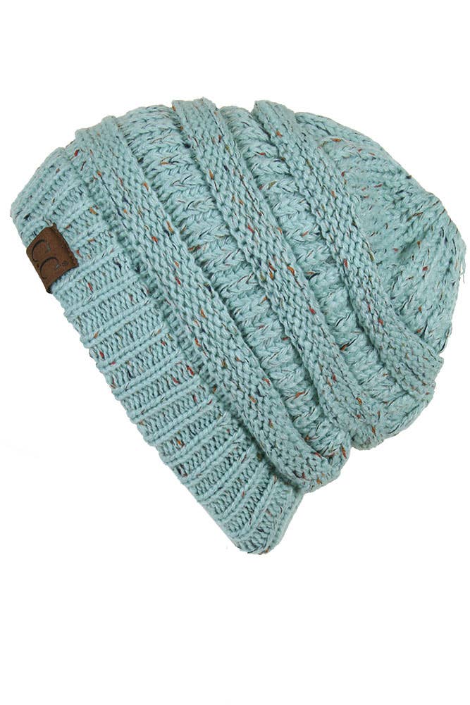 Hana - Wholesale Beanie - Women's - C.C Confetti Ponytail Messy Bun Beanie29