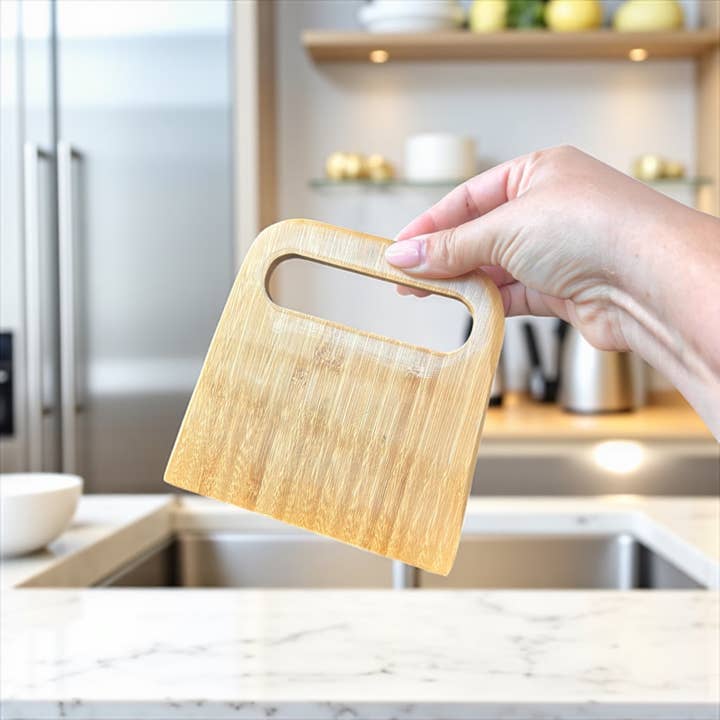 Bancada de Cozinha em Bambu & Raspador de Massa | Bestseller de Natal por atacado de Bamboo Switch